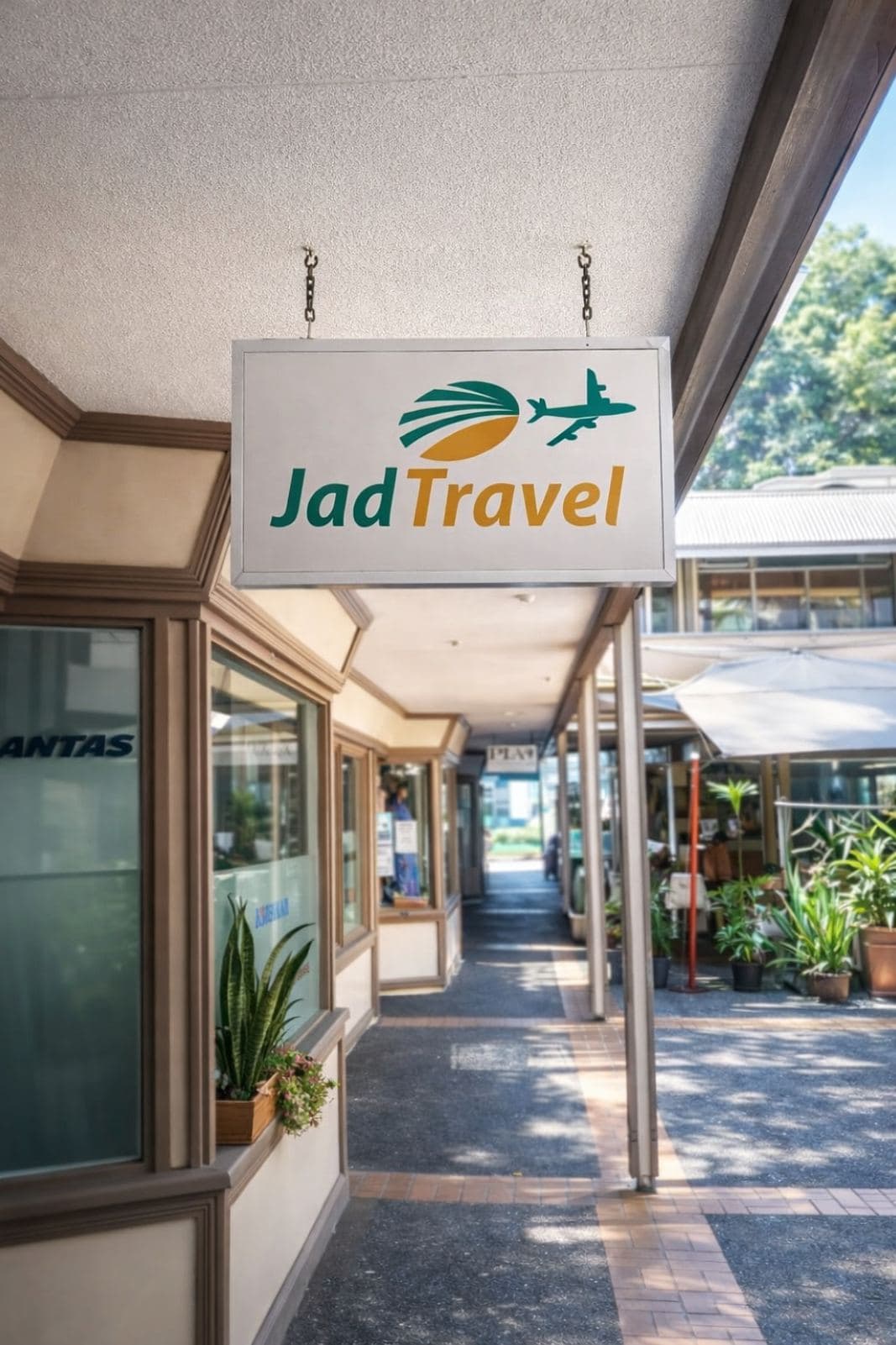 JAD Travel storefront in Suva used as authentic website photography